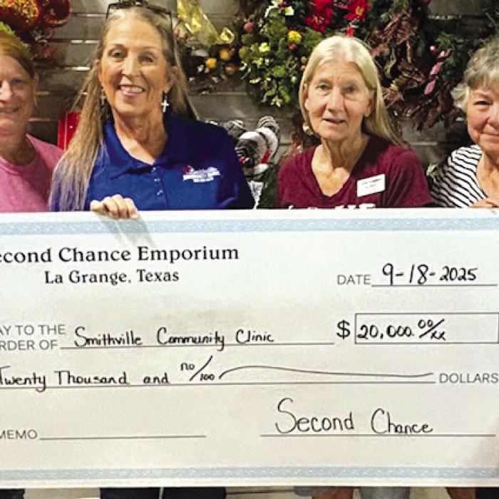 Second Chance Donates to Smithville Community Clinic