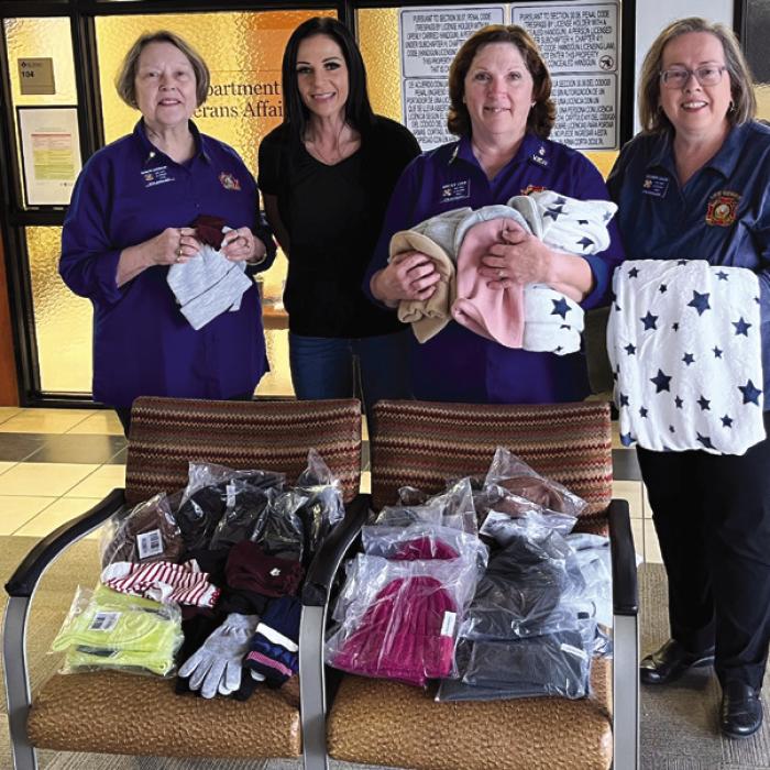 VA Clinic Receives Needed Items from VFW Auxiliary