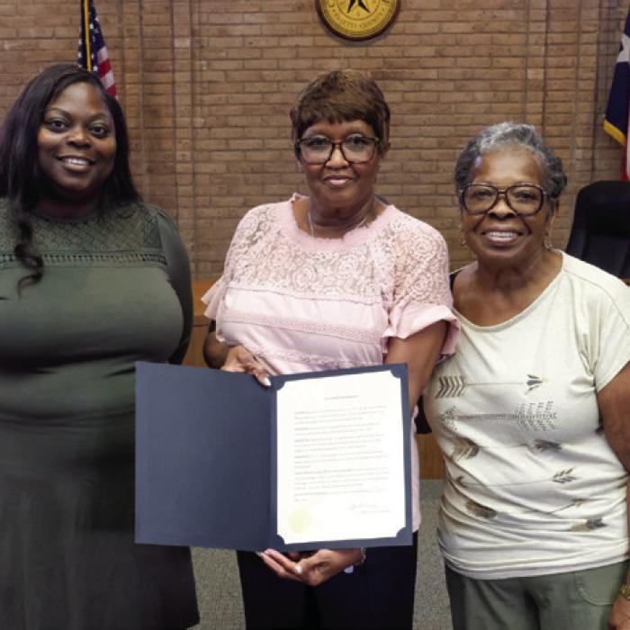 Juneteenth Proclaimed by City of LG