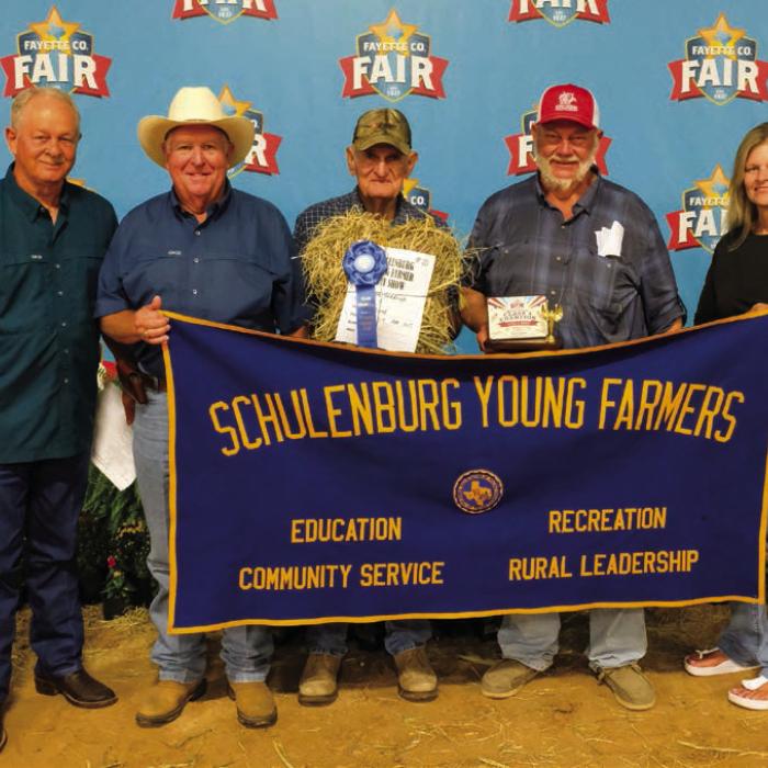 Schulenburg Young Farmers Host Hay Show at Fair