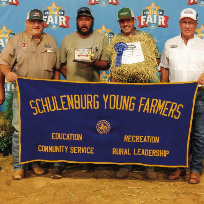 Schulenburg Young Farmers Host Hay Show at Fair