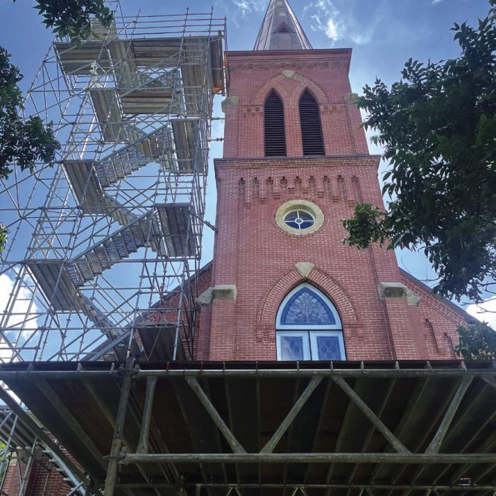 The Work Continues on the High Hill Church