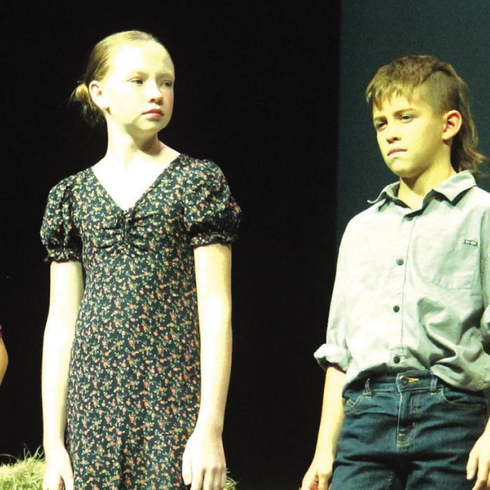 Students Weave a Special Tale
