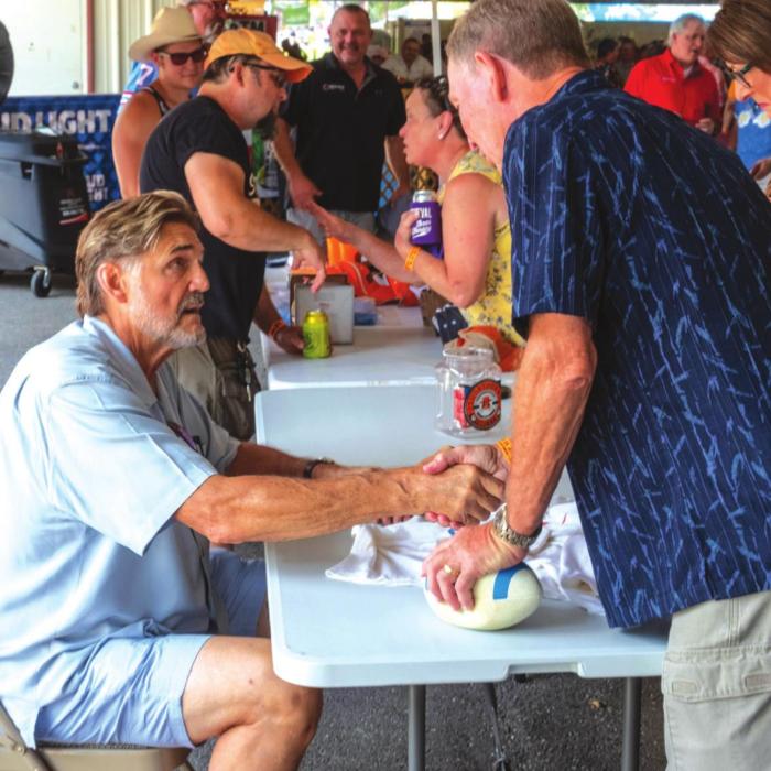 Houston Oilers Legend Visits Schulenburg