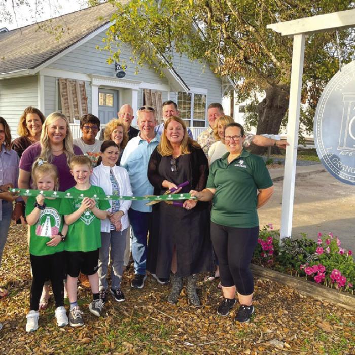 The La Grange Area Chamber of Commerce celebrated the grand opening of the newly remodeled Grace Inn (Air B&amp;B) located at 457 E. Colorado St., La Grange, on Friday March 8, with a ribbon cutting ceremony.