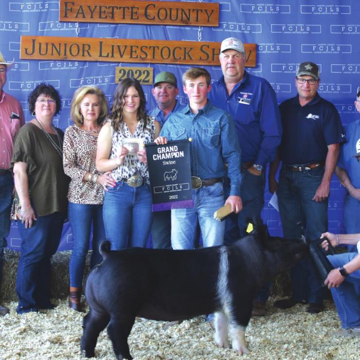 2022 Fayette County Junior Livestock Show