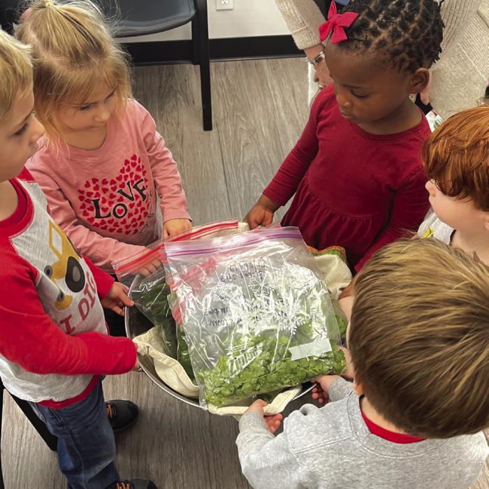 Preschoolers Grow, Share Their Produce With AMEN Pantry