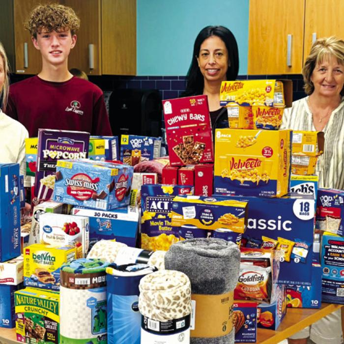 Presley’s Power would like to thank Round Top- Carmine FFA and 4H for their generous donation earlier in the year. A large donation of snacks, coloring books and blankets was dropped off at Dell Children’s Hospital. Pictured are Marlana Wessels, Kaine Fajkus and Jackie Wessels along with Dell employees.