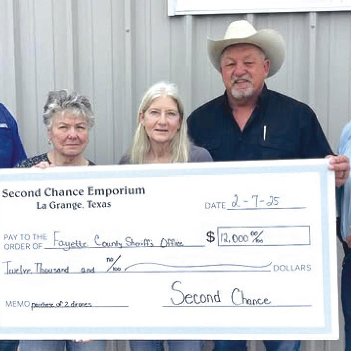 The Fayette County Sheriff’s Office has been awarded grant funding from the Second Chance Emporium in the amount of $12,000 towards the purchase of two DJI Mavic 3 drones. These drones can be used to assist deputies in a variety of situations encountered by law enforcement personnel.