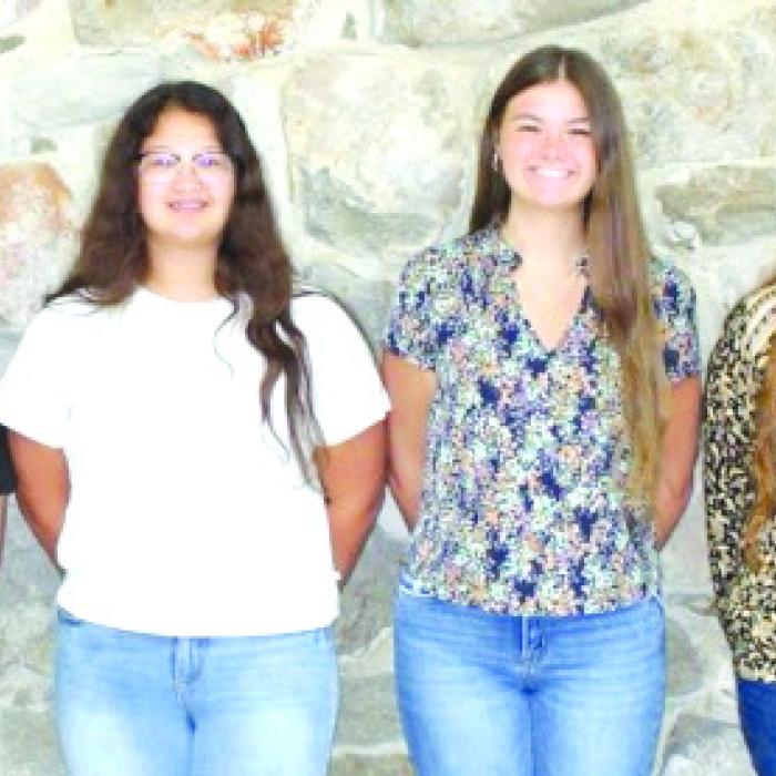 Officer Team: President-Georgia Bockman, Vice President-Paige Burnett, Secretary-Angelica LeBouef, Treasurer-Peter Kieke.