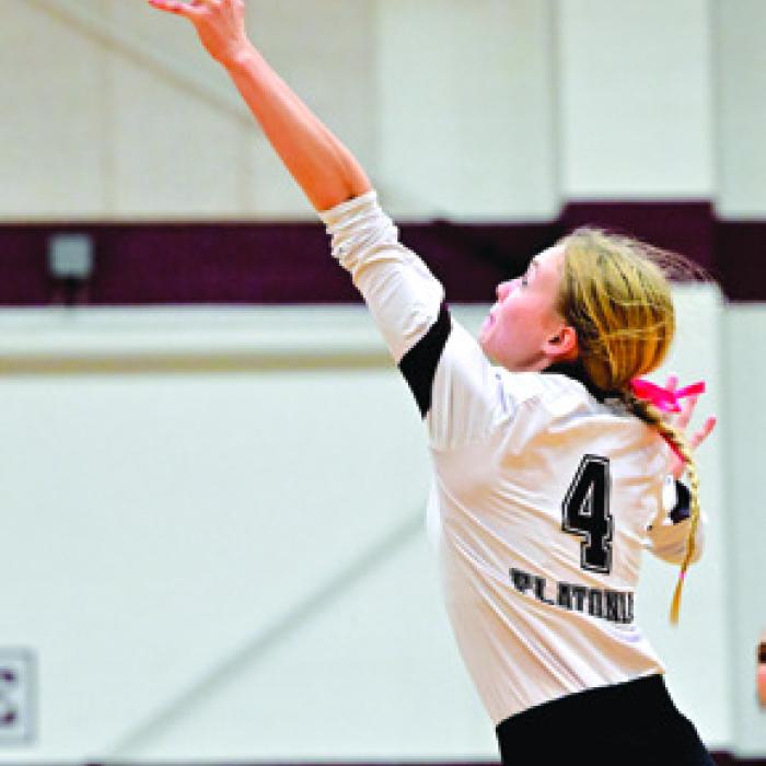 Lady Horns Clinch District Title