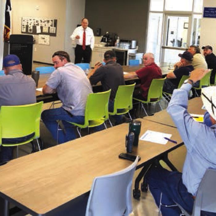 County Fire Chiefs Gather for Meeting