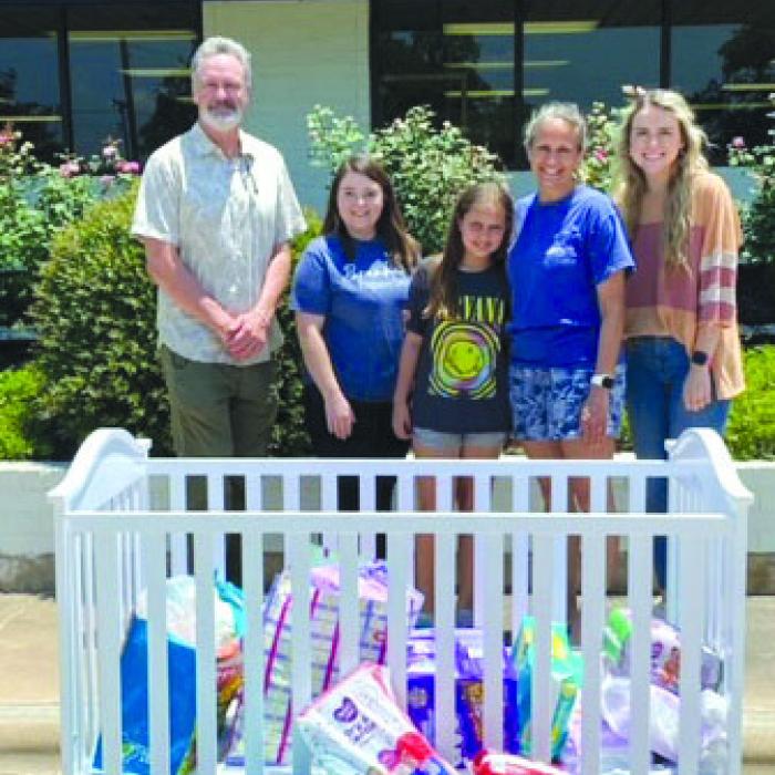The St. John and St. Mary Catholic Churches Pro-Life Committees hosted a diaper drive in the month of May benefiting mothers in need at Brenham Pregnancy Center.