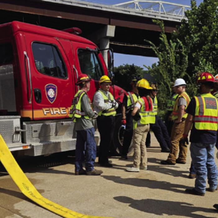 Firefighters Team Up for Weekend Training in LG