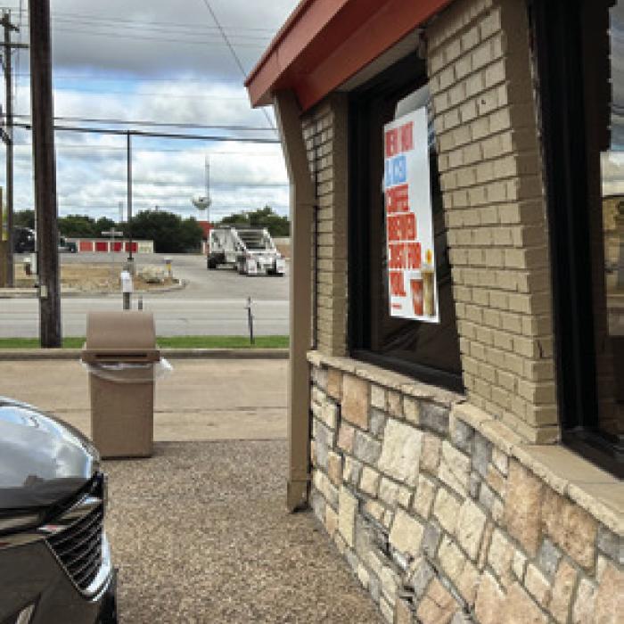 Man Tries to Create New Drive Thru at Schulenburg Whataburger