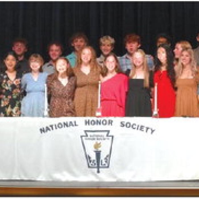 The La Grange High School National Honor Society held their Induction Ceremony, Wednesday, Sept. 13 at the La Grange Performing Arts Center. New members are Bennett Barber, Jackson Bennett, Savannah Bretz, Mara Colon, Camden Coltrain, Haylie Cooper, Holdyn Cooper, Veer Desai, Addison Faske, Ely Glisson, John Gray, Landri Hernandez, Jodie Kaspar, John Kaspar, Sarah Kay, Riley Lowe, Caitlyn Muras, Jill Newton, Genesis Parada, Dominick Smith, Jessica Torres, Julie Vazquez, Madeline Willrich and Autumn Wolf.