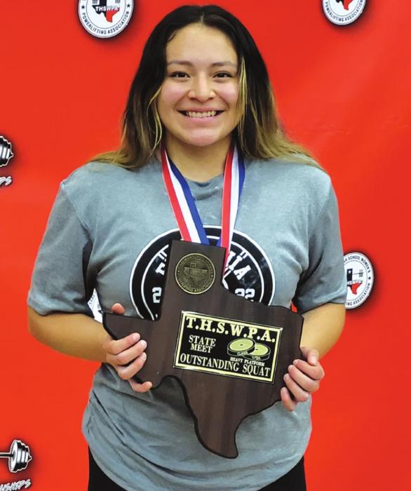 Flatonia’s Mendiola Wins State Powerlifting Title, Sets New State Record By Squatting 450 Pounds
