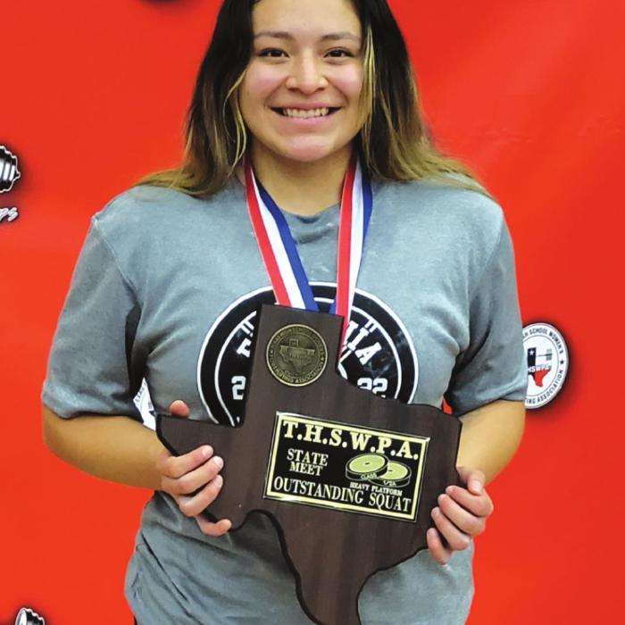 Flatonia’s Mendiola Wins State Powerlifting Title, Sets New State Record By Squatting 450 Pounds