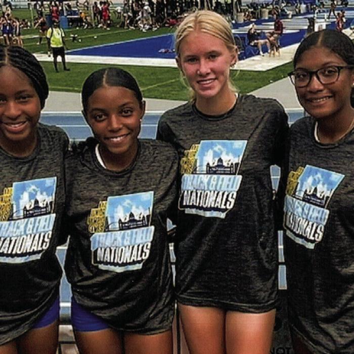 Local AAU Relay Team Competes at Junior Olympics