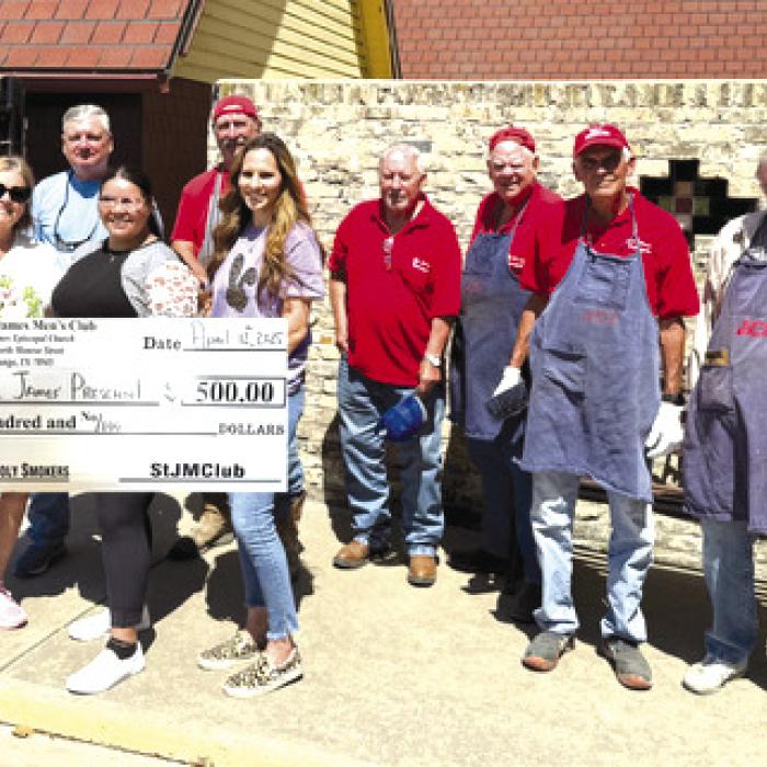 Holy Smokers Cook For St. James Preschool