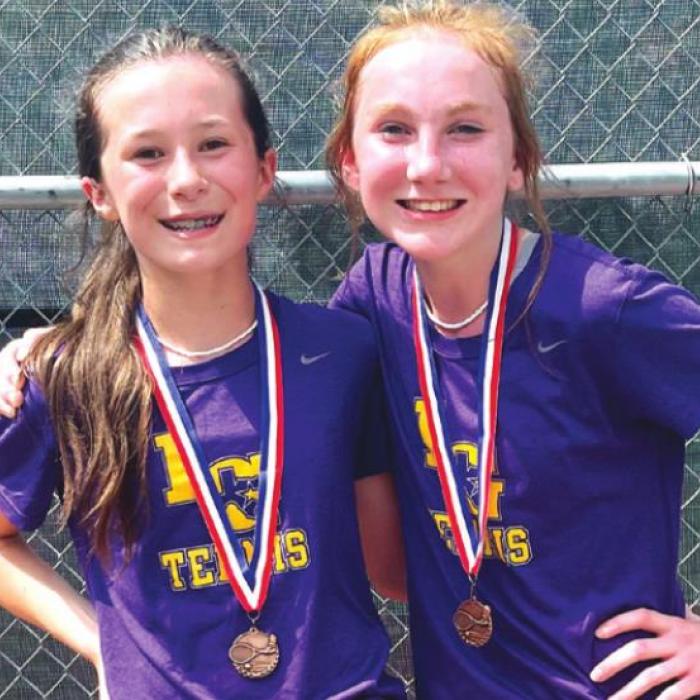 La Grange Middle School District Tennis Results