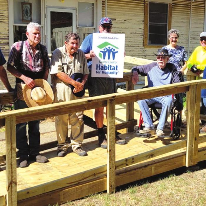 Ramp Project Builds in Schulenburg