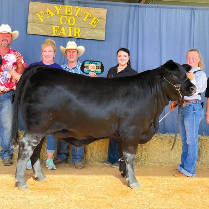 Annual Fayette County Fair Livestock Results