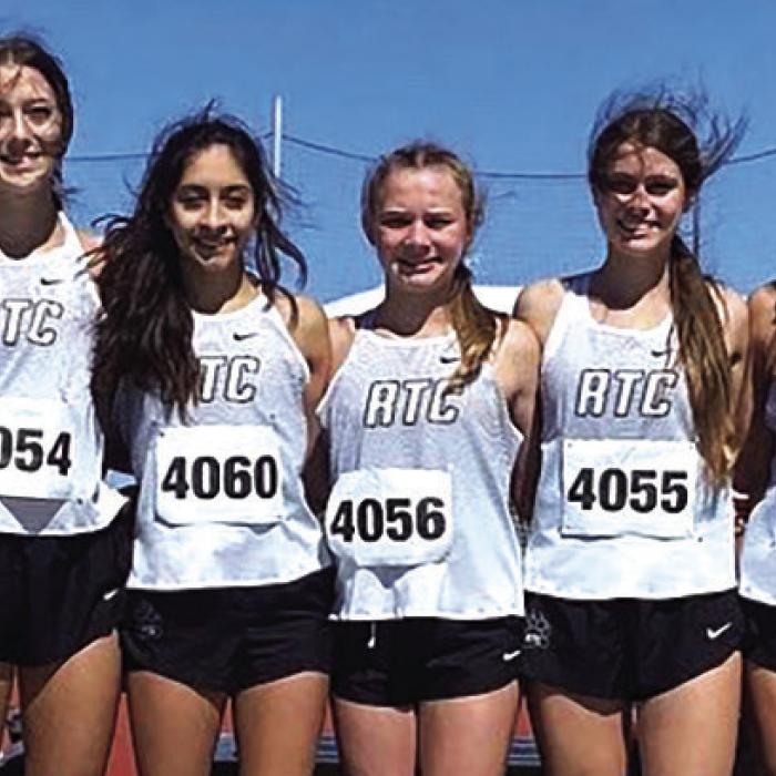 The Round Top-Carmine girls cross country team is state bound after placing fourth at regionals this week.