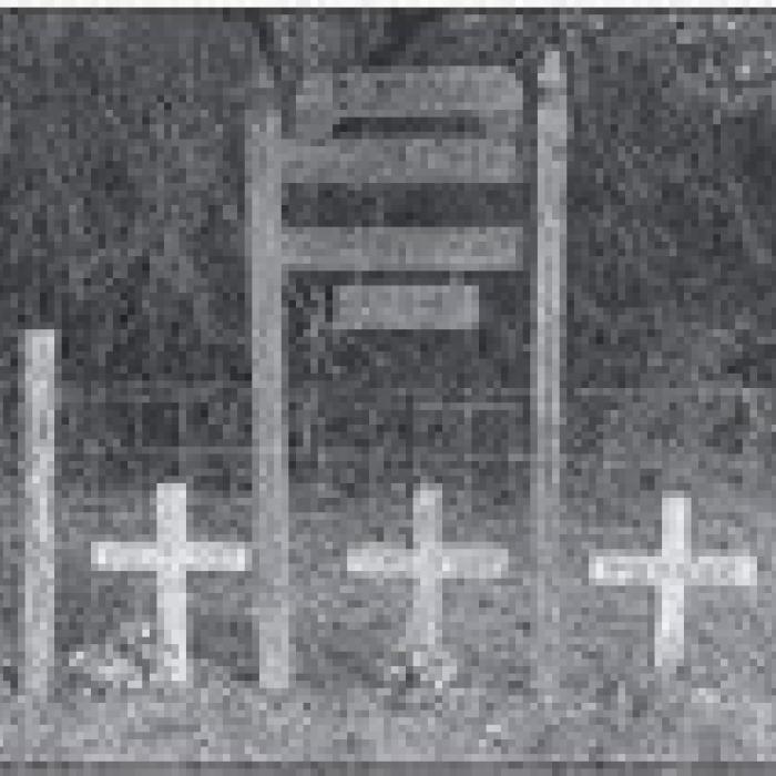 Dubina Cemetery, Sugarek burial place. Picture is courtesy of Fayette Archives