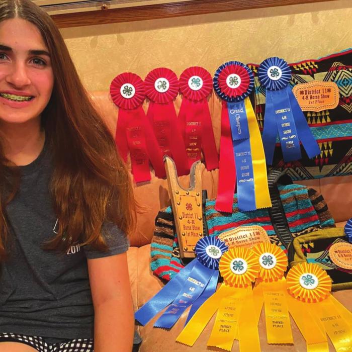 Fayette County 4-H Students Compete at District 11 Horse Show