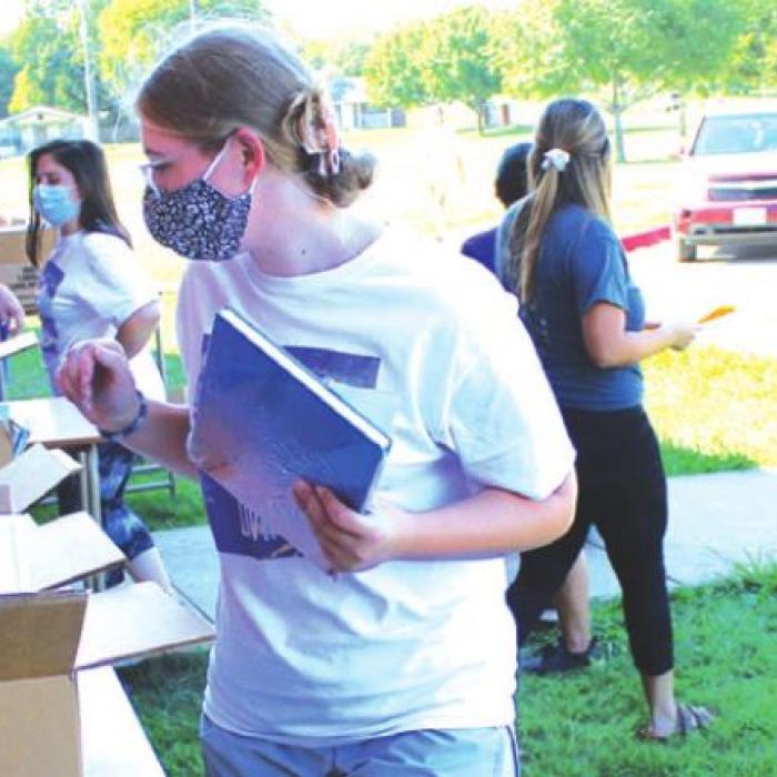 New Yearbooks Distributed