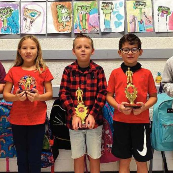 La Grange ISD Fire Poster Winners