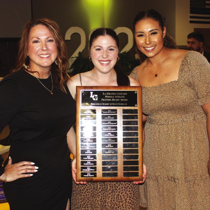 La Grange Sports Banquet Award Winners