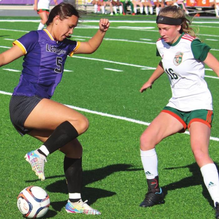 Lady Leps Battle Gateway in Playoff Warm-Up