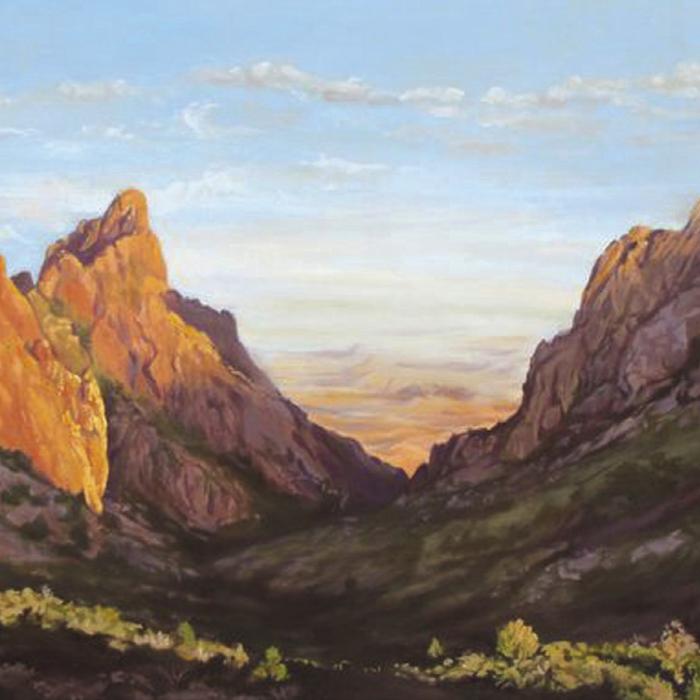 “The Window” a painting by Amanda Danning.