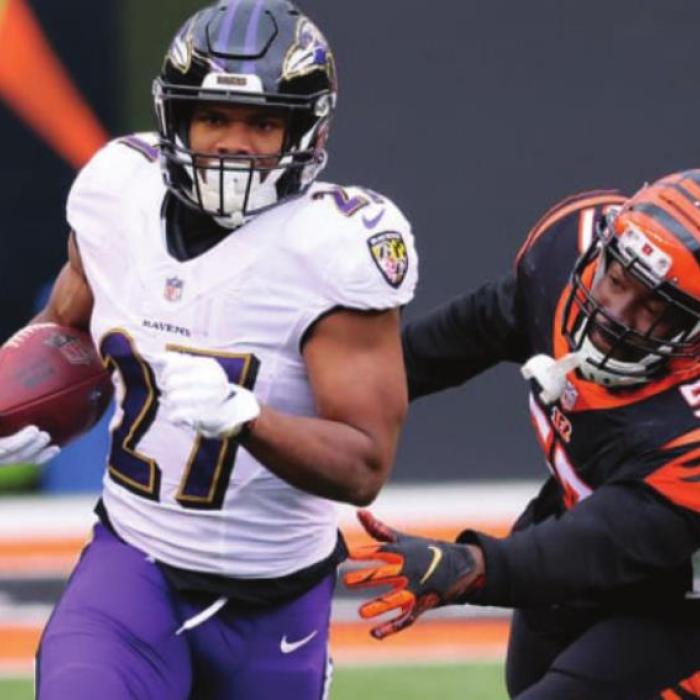 Dobbins Has Best Game Yet as a Pro