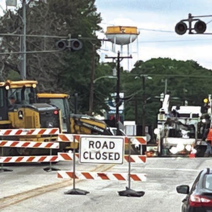 The railroad replanking closure on Hwy 77 (200 N. Jefferson St.) nearest the Dairy Queen in La Grange began Sunday April 6, and is expected to continue through Monday, April 7, at 7 p.m. Detour routes will be marked and have been created by TxDOT crews. Please follow the detour route and use caution in the residential neighborhood detour.