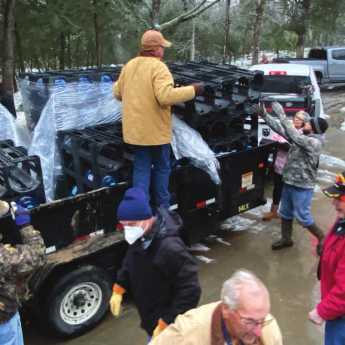Water Deliveries to the Rescue for Bluff Residents