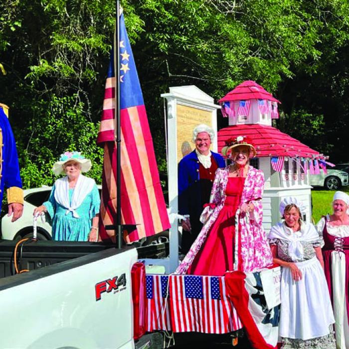 Grand Prize Winner in Round Top Parade