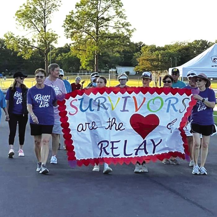 Above and below, scenes from previous Relay for Life event at Leopard Stadium in La Grange.