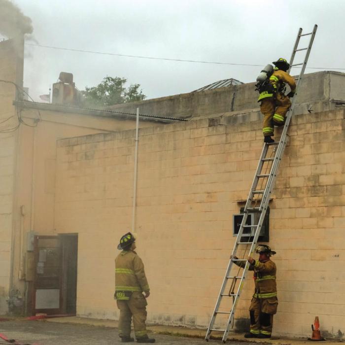 Grease Fire Starts at Former Prause Market