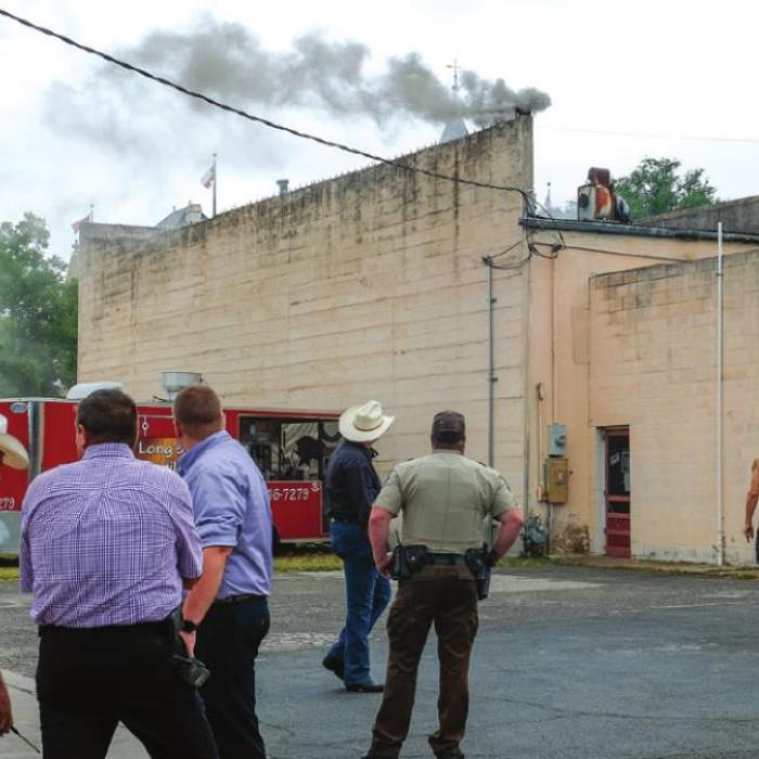 Grease Fire Starts at Former Prause Market
