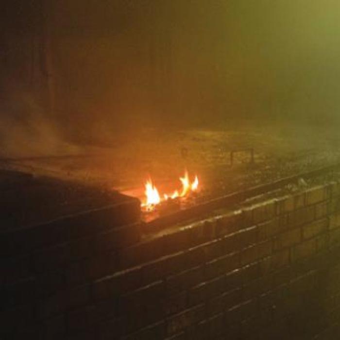 Grease Fire Starts at Former Prause Market