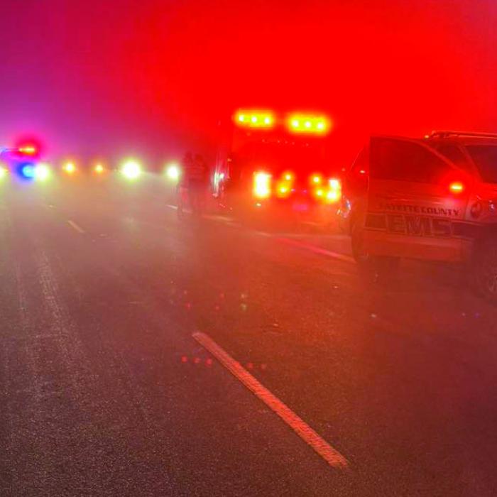 Two Injured in Foggy Morning Crash Wednesday on Hwy 71
