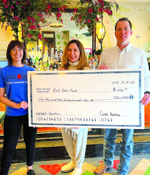 Local Restaurants Raise Funds for Red Door Fund for Mental Health
