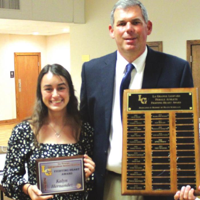 Top La Grange Athletes Honored at Sports Banquet