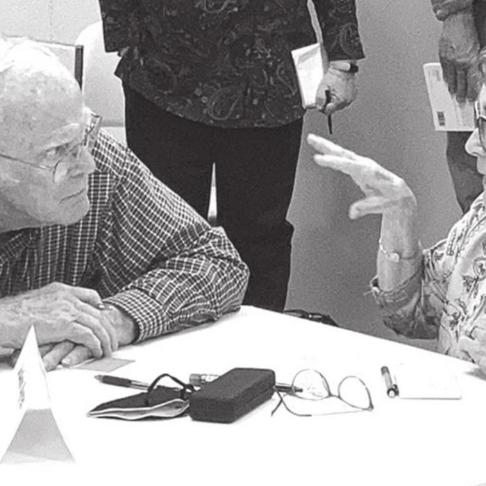 Arnold Romberg and JoAnne Ayres explore their approaches to issues.