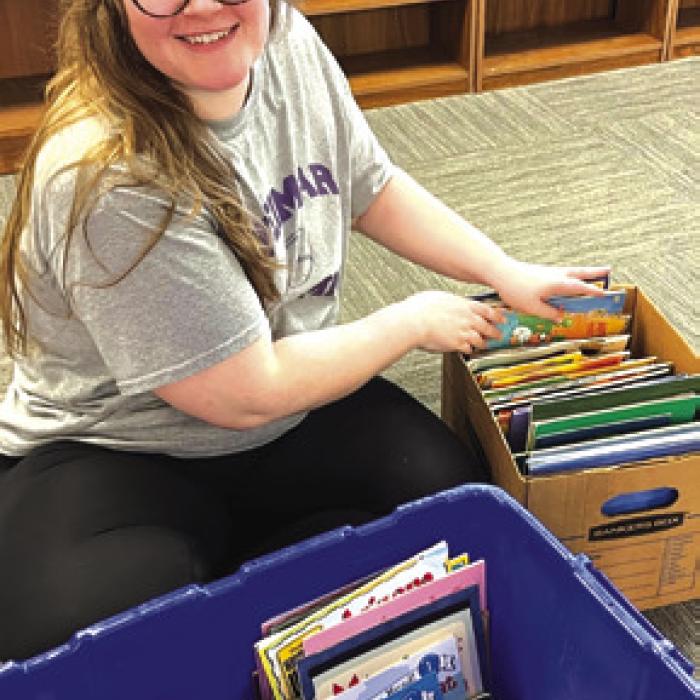 Bye, Bye Library Book Sale Extras