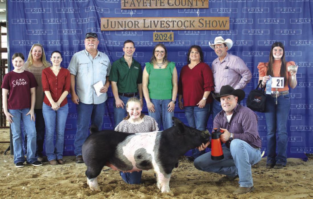 Fayette Co. Jr. Livestock Show Showmanship Awards
