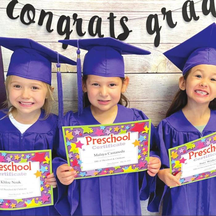 Dig It! Preschool Class of 2022